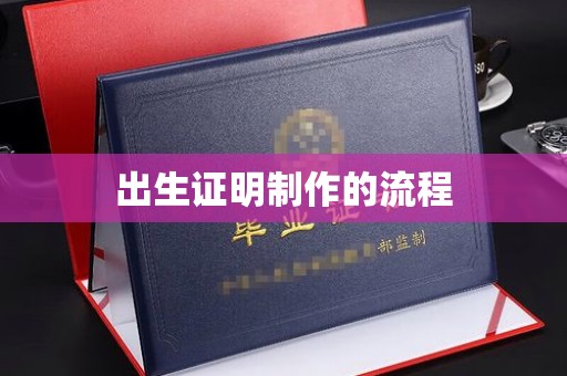 阳春出生证明制作的流程