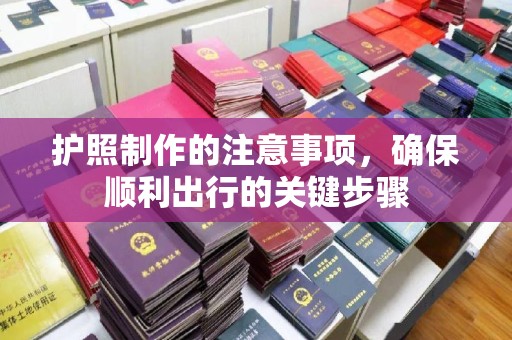 阳春护照制作的注意事项，确保顺利出行的关键步骤