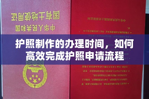阳春护照制作的办理时间，如何高效完成护照申请流程