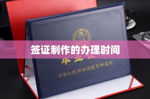 阳春签证制作的办理时间