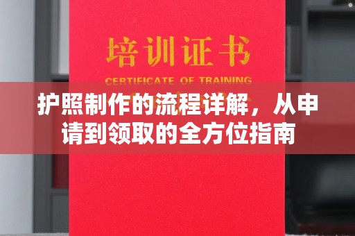 阳春护照制作的流程详解，从申请到领取的全方位指南