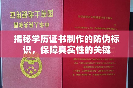 阳春揭秘学历证书制作的防伪标识，保障真实性的关键